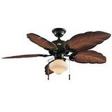 Hampton Bay 52 In. Natural Iron Ceiling Indoor/Outdoor Ceiling 